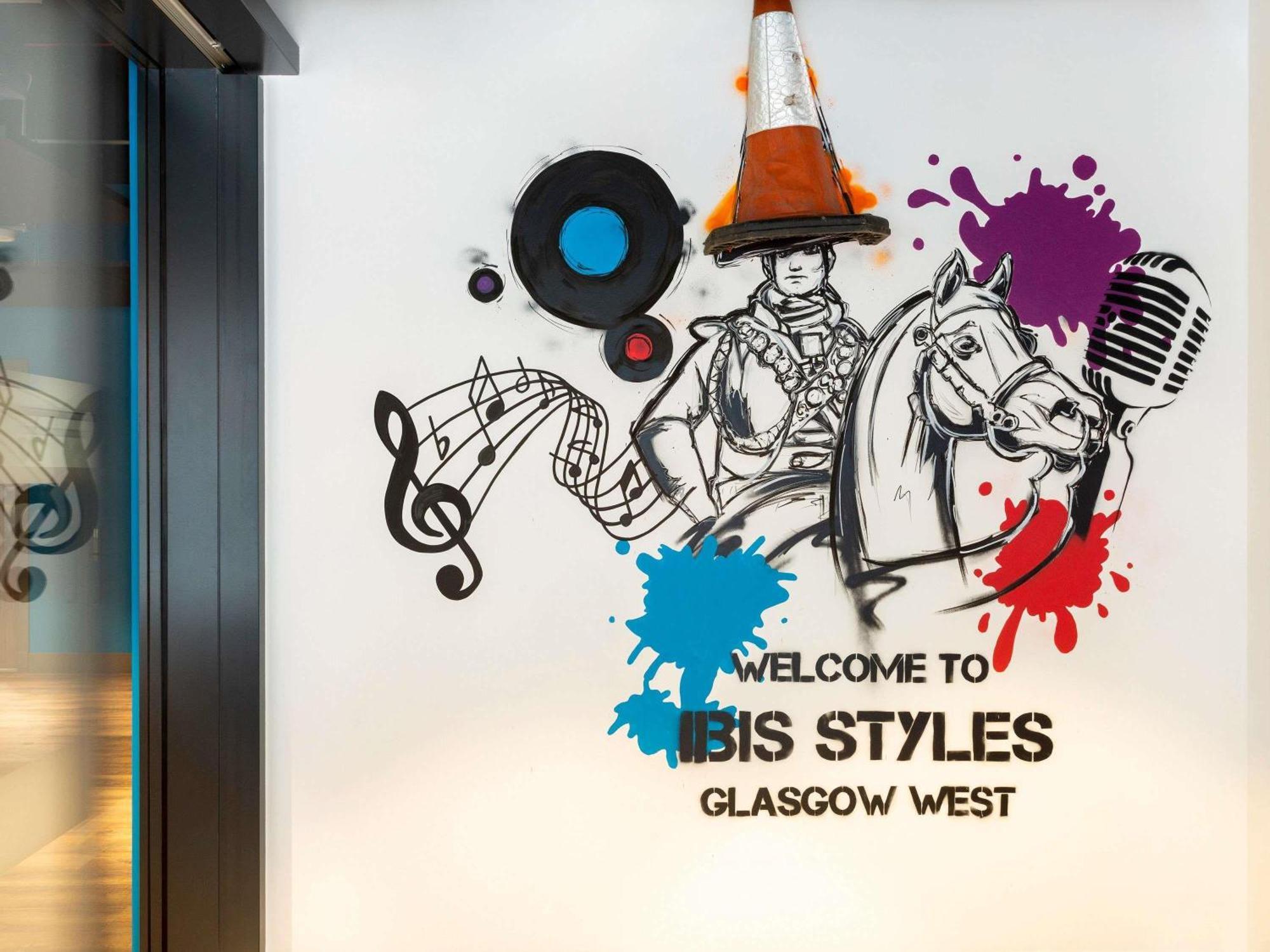 Ibis Styles Glasgow Central Esterno foto